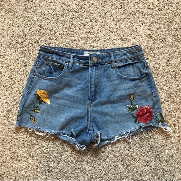 PacSun High Waisted Jean Shorts - Picture 1 of 5